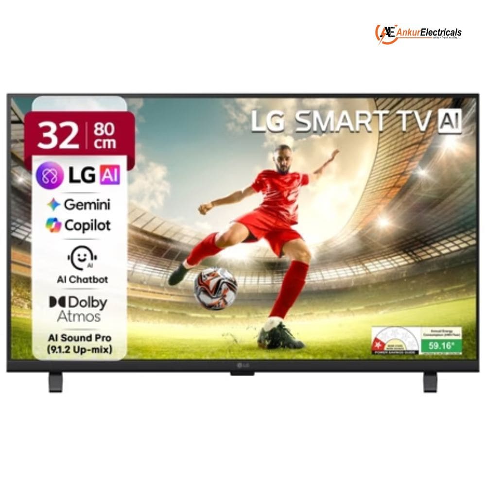 LG 32LB659BPLA, 32 Inches Full HD WebOS Smart LED TV, Black
