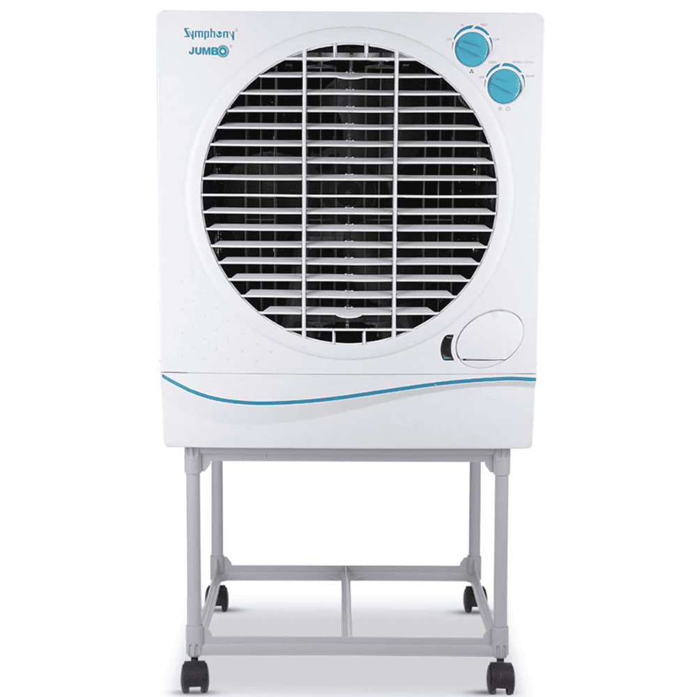 Symphony 51 Ltrs Desert Air Cooler with Trolley (JUMBO51L)