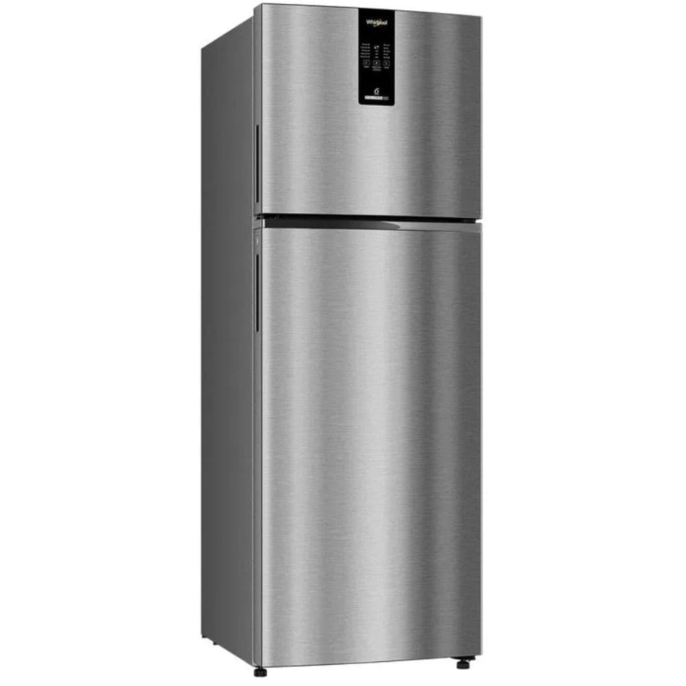 Whirlpool 308 Ltrs 2 Star, Inverter Frost Free, Double Door Refrigerator (IFPRO INV CNV 355 ILLUSIA STEEL(2S) -TL)