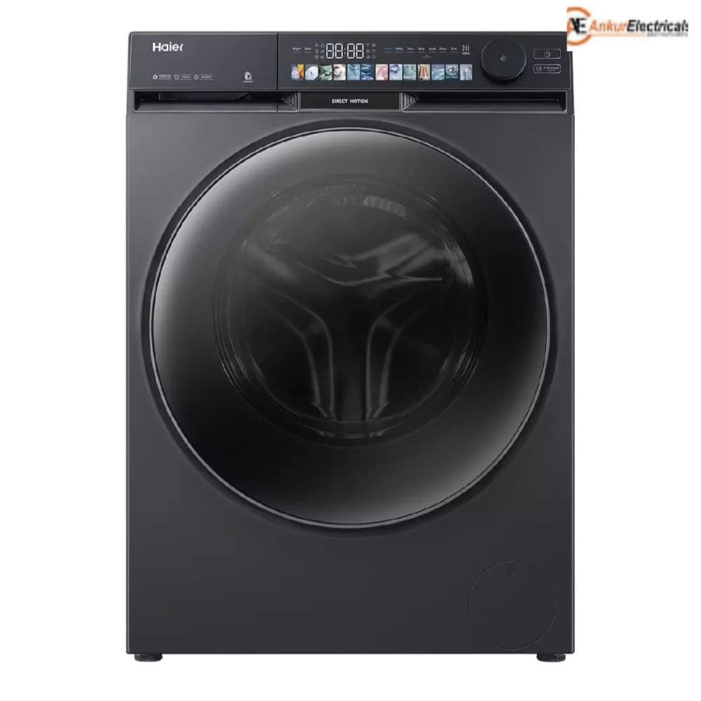 Haier 12 Kg 5 Star Fully Automatic Front Load Washing Machine (HW120-DM14F9PBKU1,Onyx Black)