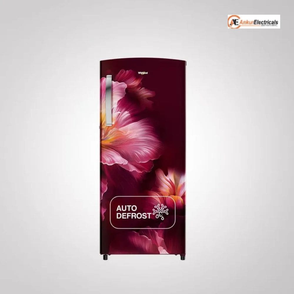 Whirlpool 274 Ltrs, 3 Star Direct Cool Single Door Refrigerator (305 IMPRO PLUS PRM 3S WINE VELVET Y)