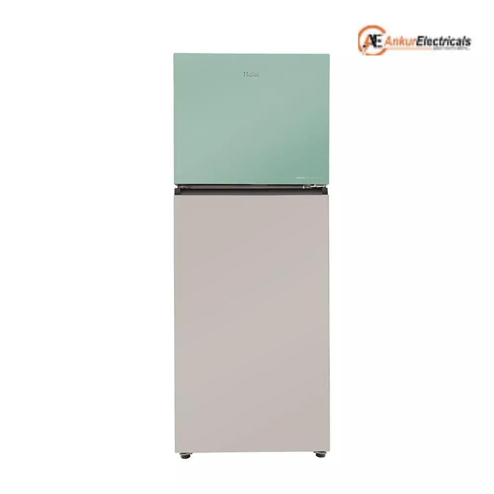 Haier 328 Ltrs, 2 Star Frost Free Double Door Top Mount Refrigerator (HRF 3782SGGA P)