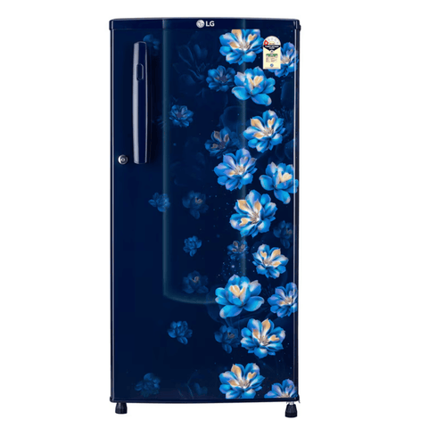 LG 185 Ltrs 1 Star, Inverter Direct Cool, Single Door Refrigerator (GL-B181OBJB)