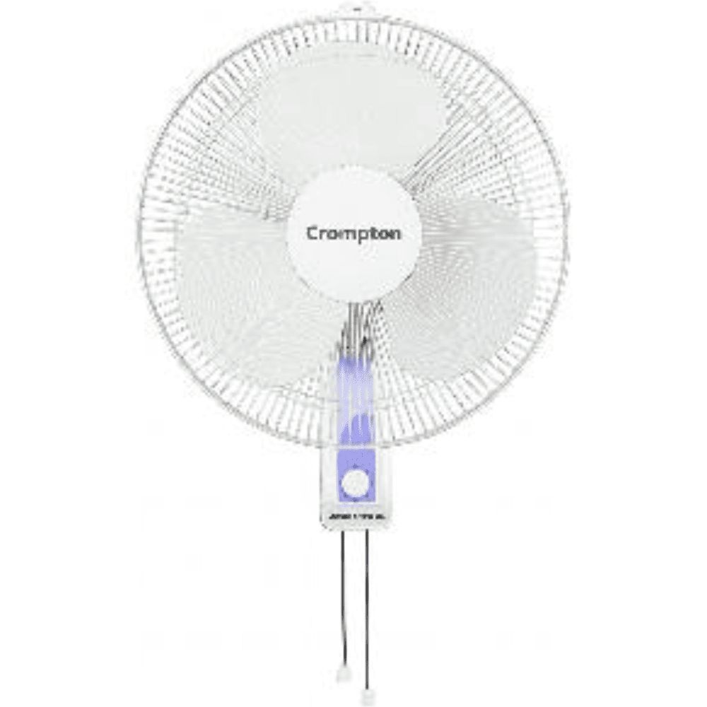 Crompton 400mm 3 Blade Wave Wall Mounted Fan (HI FLO)