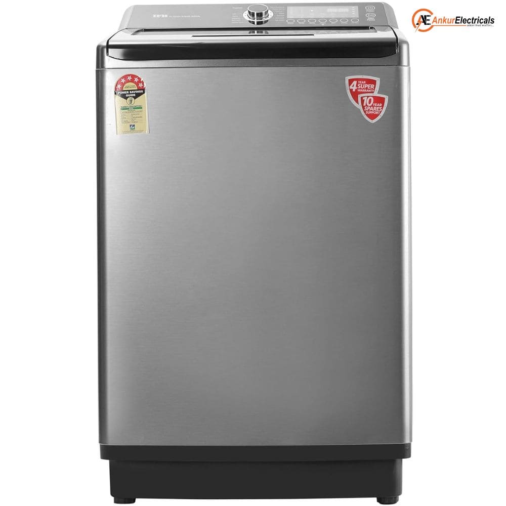 IFB 9.5 Kg 5 star Fully-Automatic Top Load Washing Machine Appliance (TL-SDIN 9.5KG AQUA,Grey)