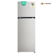 LG 343 Ltrs, 2 Star Frost Free Double Door Refrigerator (GLT3426SNUS, Urban Steel)