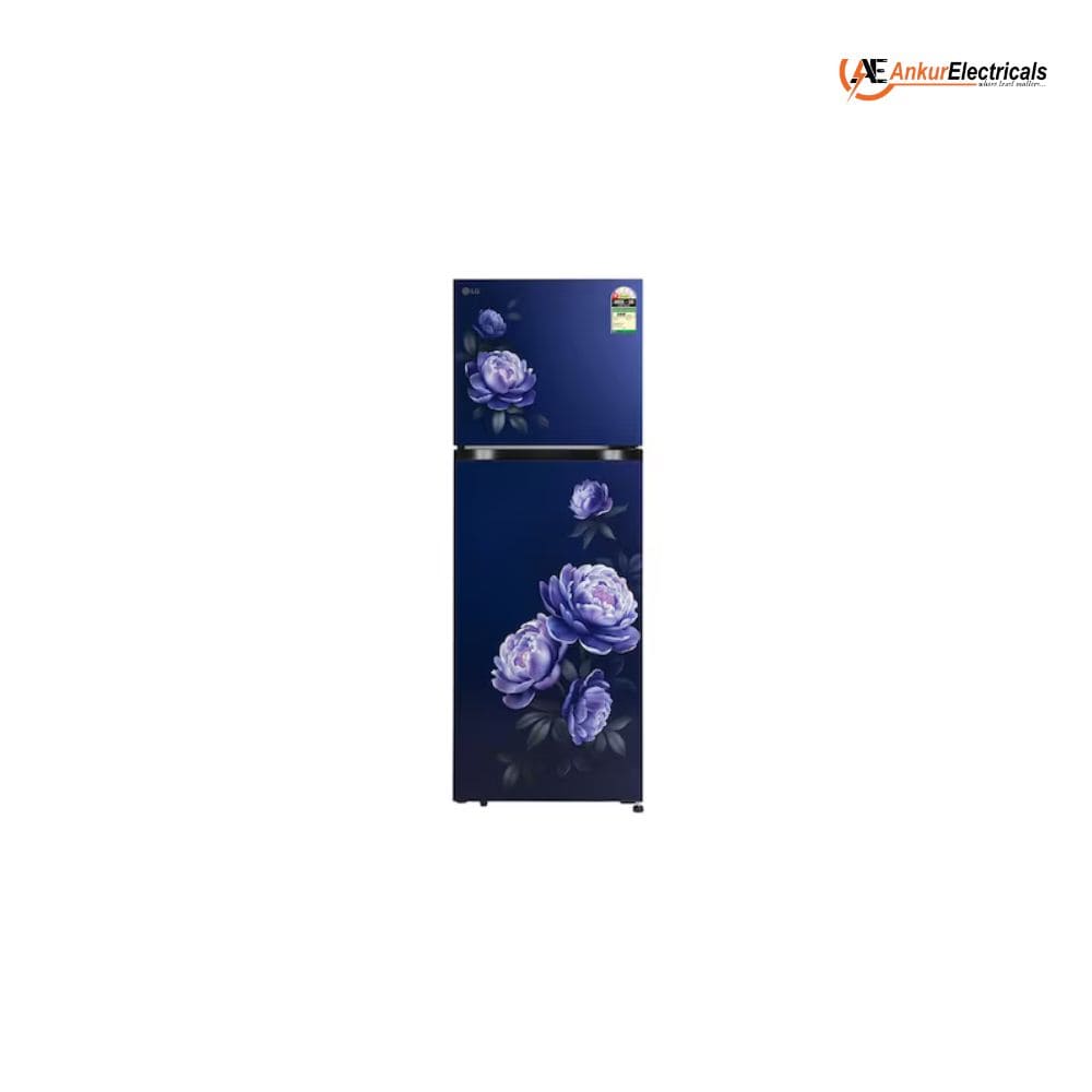 LG 251 Ltrs, 1 Star Frost Free Double Door Refrigerator (GLT2516WWRG, Royal Glory)