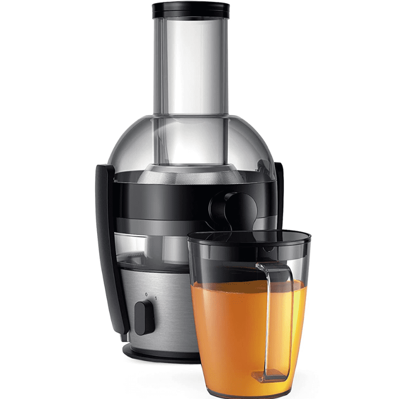 Philips HR1863/20, 1 Jar Quick Clean Juicer (Black&Silver)