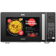 IFB 24 Ltrs Convection Microwave Oven with Stainless Steel Cavity (24PM2S,Black)