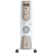 Bajaj 11 Wave Fins, 2900 Watts Oil filled Radiator Room Heater (Vienna11f, Beige & White)