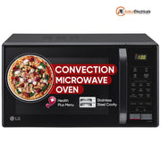 LG 21 Ltrs Stainless Steel Cavity Convection Microwave Oven (MC2146BV,Black)