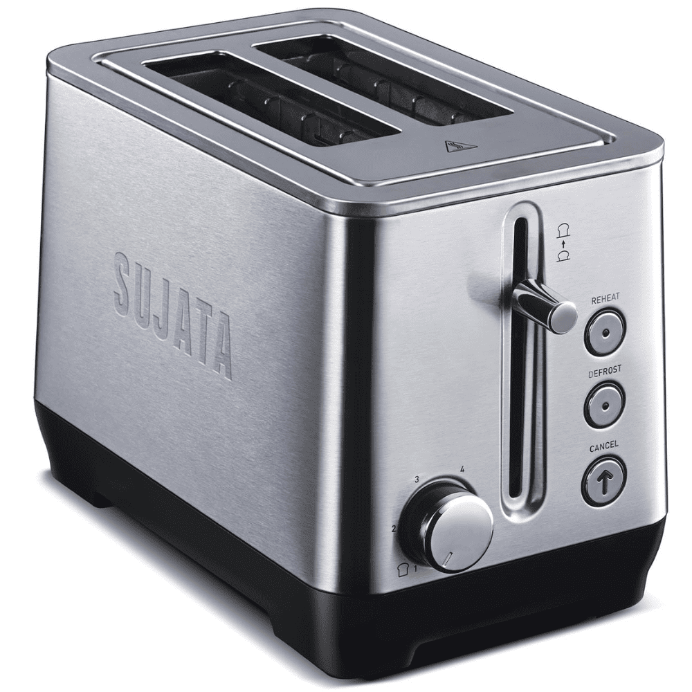 Sujata 900 Watts Electric Serve Toaster with 2 slice ( PT11, Black)