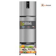 Whirlpool 235 Ltrs, 2 Star Frost Free Triple Door Refrigerator (PRONXT DF300 3D ROY ALPHA STEEL 2S)