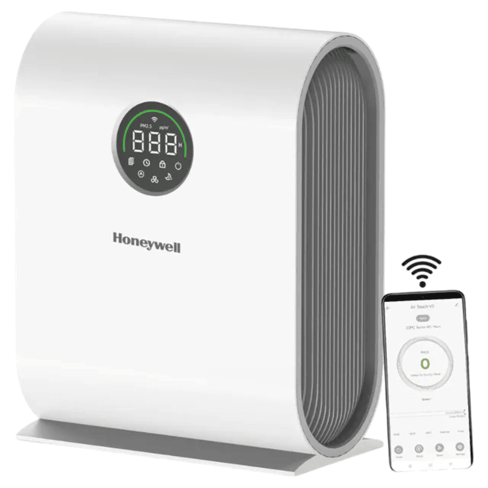 Honeywell Air Touch V5, Activated Carbon Filter Portable Air Purifier with 4-Stage Filtration