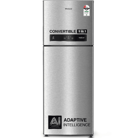 Whirlpool 440 Ltrs 2 Star, IntelliFresh Convertible Inverter Frost Free, Double Door Refrigerator (IF INV CNV 455 Alpha Steel (1S)-Z)