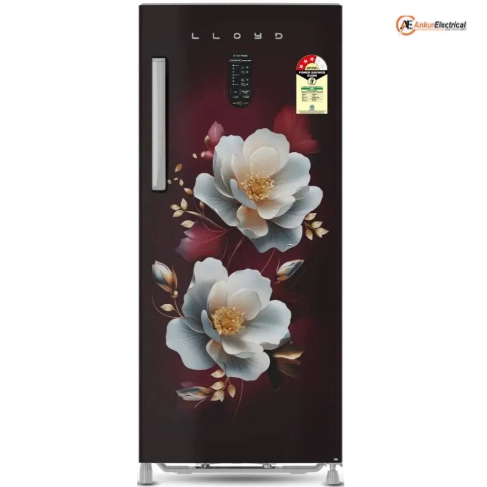 Lloyd 195 Ltrs, 3 Star Direct Cool Single Door Refrigerator (GLDG213DJWAI,Jade Wine)