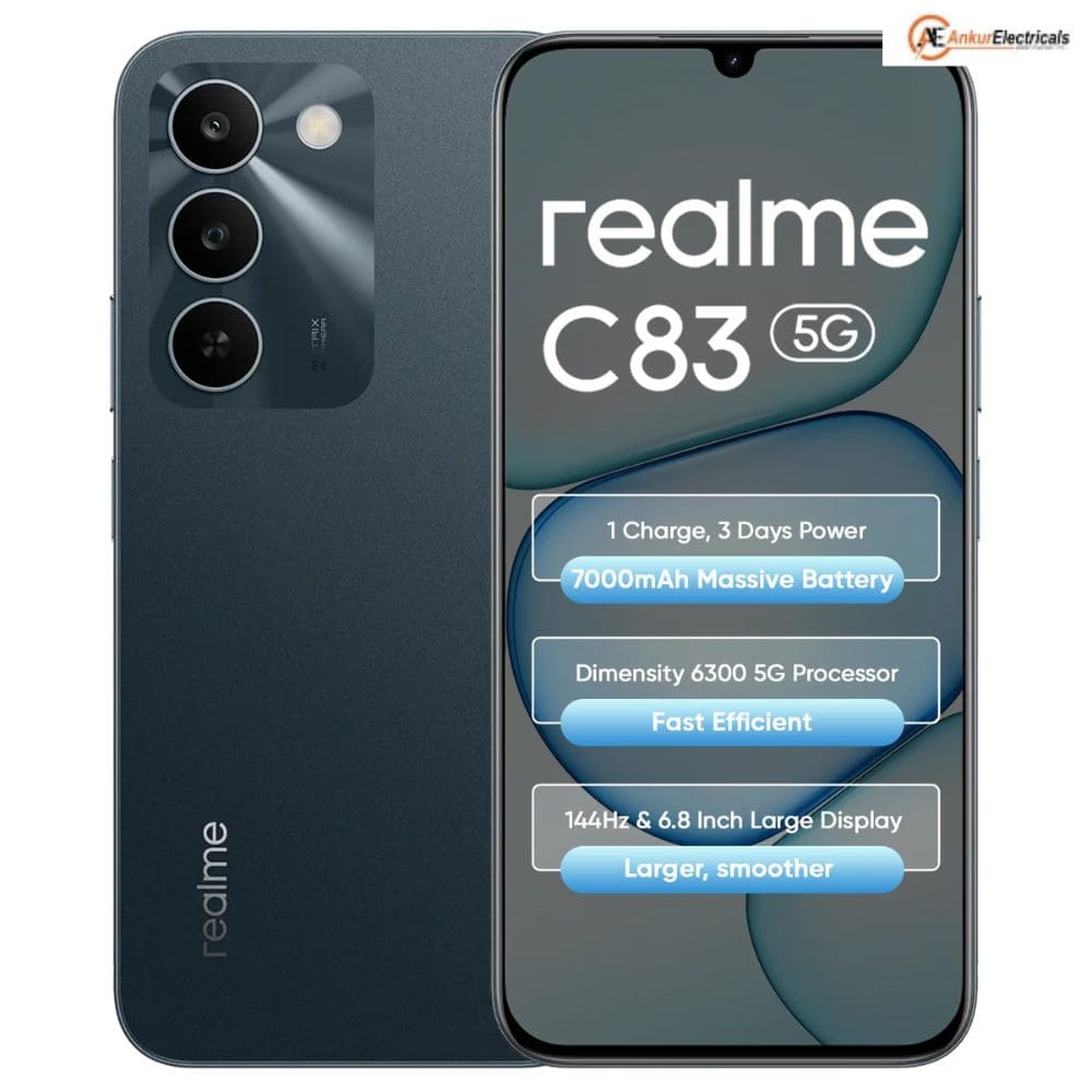 Realme C83 4GB/64GB, Powerful 5G with Camera Control Android Phone (Available in Multi Colour)