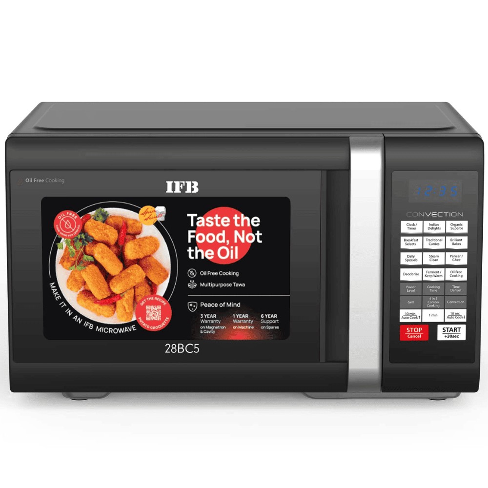 IFB 28 Ltrs Convection Microwave Oven (28BC5,Black)