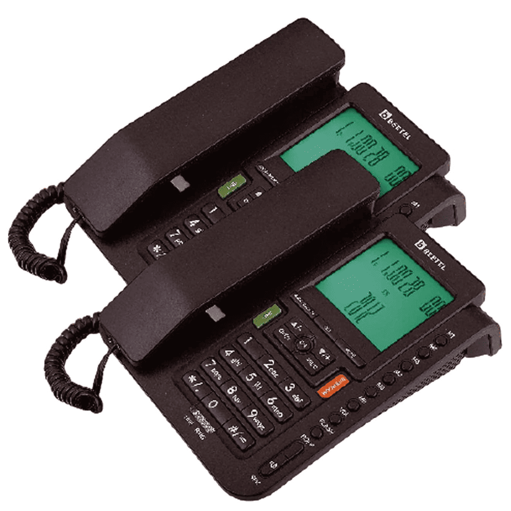 Beetel M88, Corded Landline Phone, Black