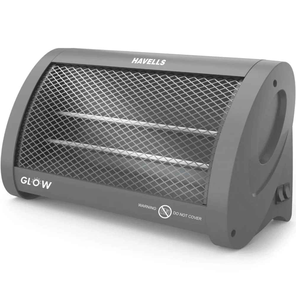 Havells 800 Watts Glow Quartz Infrared Room Heater (GHRGHEKE080, White)