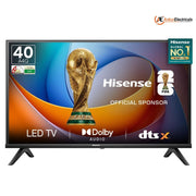 Hisense 40A4Q, 40 Inches Full HD Smart TV, Black