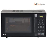 LG 21 Ltrs Glass Door Convection Microwave Oven (MC2146BG,Glossy Black)