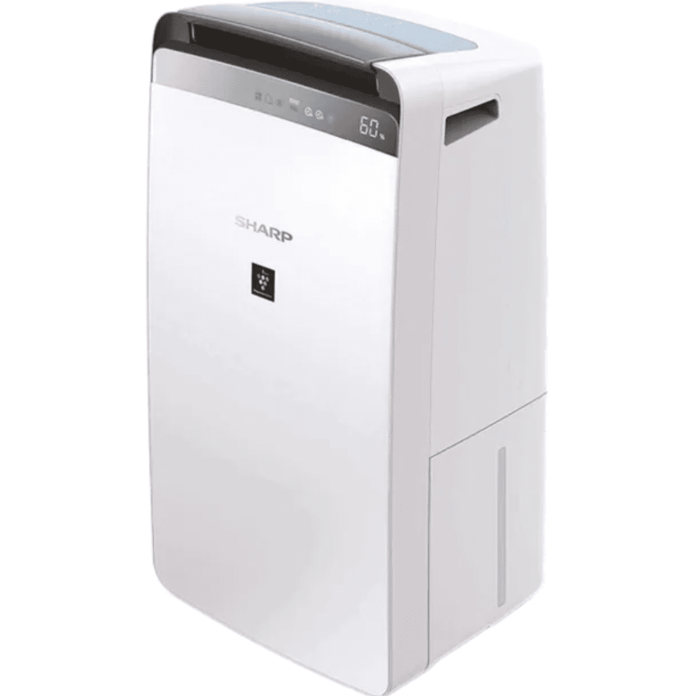 Sharp DW-J20FM-W, Pre Filter Dehumidifier Air Purifier (True HEPA with Plasmacluster Ion Generator)