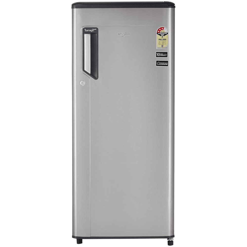 Whirlpool 245 Ltrs 3 Star, Inverter Direct Cool, Single Door Refrigerator (260 IMPRO PRM 3S ALPHA STEEL-Z)