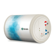 AO Smith 25 Ltrs Horizontal Storage Wall Mounting Water Heater Geyser (Elegance Slim25,White)