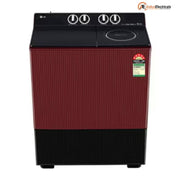 LG 10 Kg 5 Star Semi-Automatic Top Load Washing Machine (PX100B3SD2Z,Burgundy)