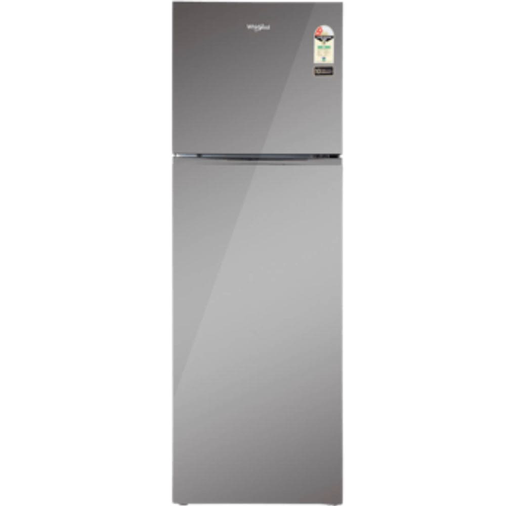 Whirlpool 235 Ltrs 2 Star, Inverter Frost Free, Double Door Refrigerator (NEO 278GD PRM CRYSTAL MIRROR (2S)-TL)