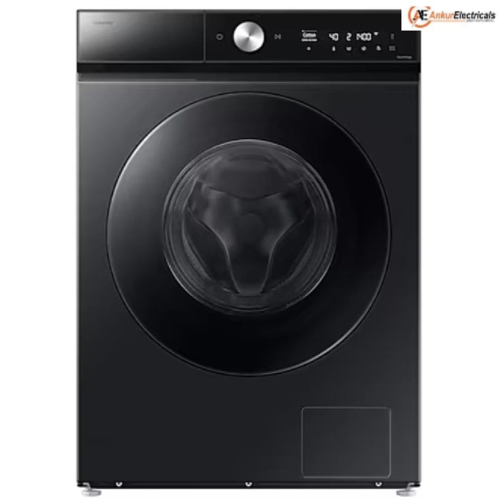 Samsung 12 kg/7 kg 5 Star Front Load Washer Dryer Combo, Superspeed (WD12FB8B94GB,Black)