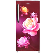 Haier 185 Ltrs 1 Star Inverter Direct Cool Single Door Refrigerator (HRD-2061SRN, Red Noisettes)