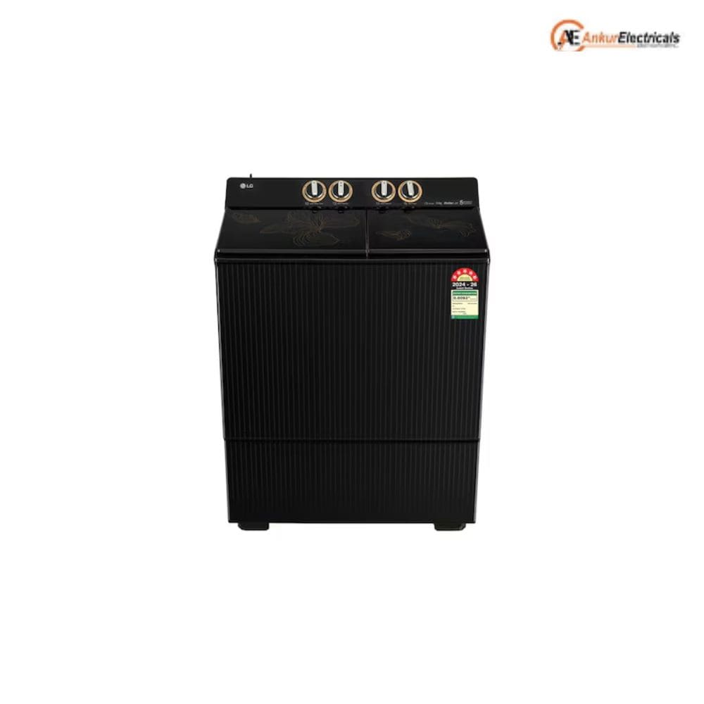 LG 12 Kg 5 Star Semi-Automatic Top Load Washing Machine (PX120A9SO4Z,Onyx Black)