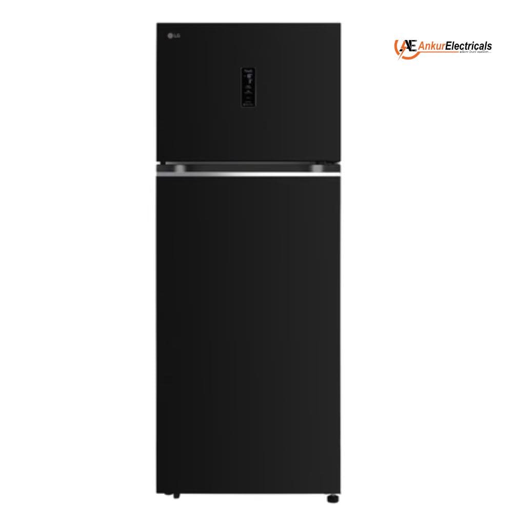 LG 466 Ltrs, 2 Star Frost Free Double Door Refrigerator (GLT4626TMES, Ebony Sheen)