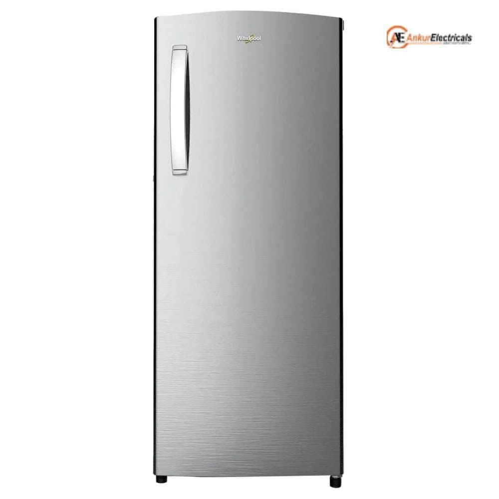 Whirlpool 207 Ltrs,3 Star Direct Cool Single Door Refrigerator (230 IMPRO PRM 3S ALPHA STEEL Z)