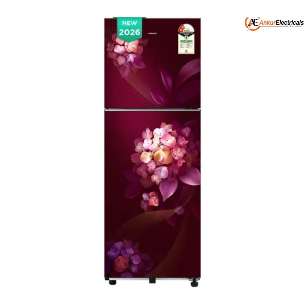 Samsung 236 Ltrs, 2 Star Double Door Refrigerator (RT40H28W2HT)