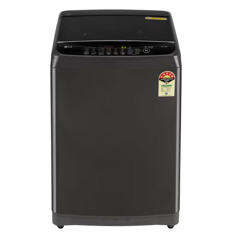 LG 12 Kg 5 Star Fully-Automatic Top Load Washing machine (T12SJMB1Z, Black)