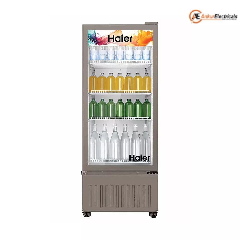 Haier HVC-505GT5, 505 Ltrs Single Glass door with Touch LED Commercial Refrigerator, Grey