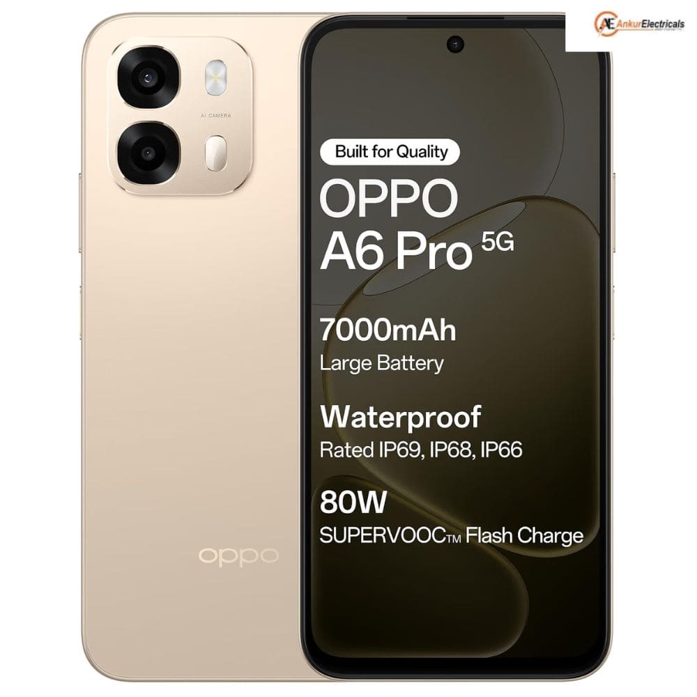 OPPO A6 Pro CPH2827 8/128GB, Powerful 5G with Camera Control Android Phone (Multi Colour)