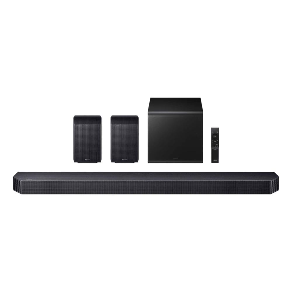 Samsung Wireless Dolby Atmos True HD with Subwoofer Soundbar (HW-Q930D/ZA , Black, 9.1 4channel)