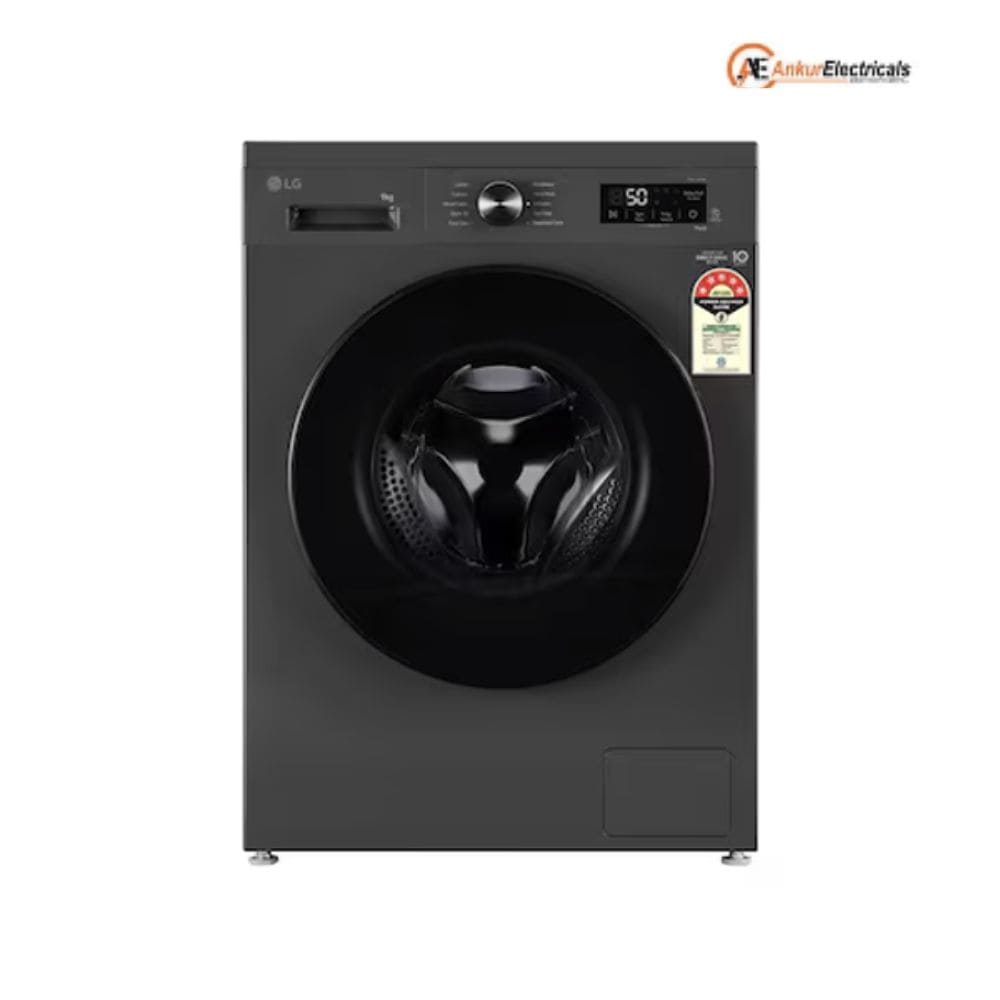 LG 9 Kg 5 Star Fully Automatic Front Load Washing Machine (FHB1209Z4M,Black)