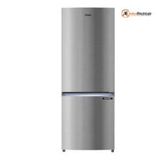 Haier 265 Ltrs, 2 Star Frost Free Double Door Bottom Mount Refrigerator (HRB 3152IBNSA P,Nickel Steel)
