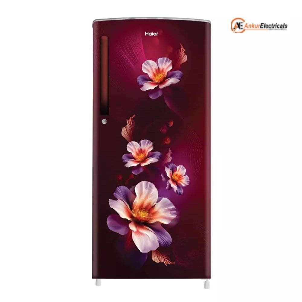 Haier 235 Ltrs, 1 Star Direct Cool Single Door Refrigerator (HRD 2561SRKA N,Red Karen)