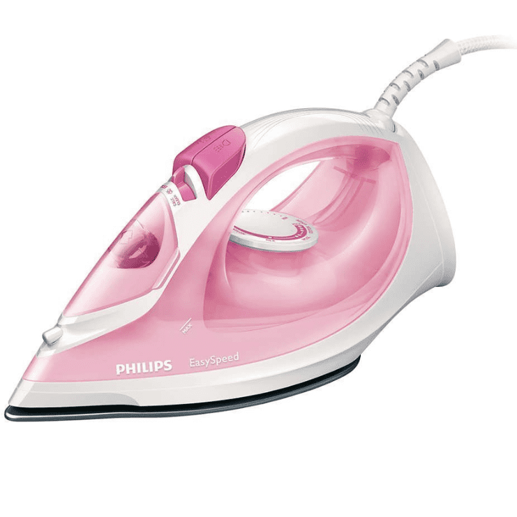 Philips GC1022/40, 2000 Watt Self clean Steam Iron (Pink)