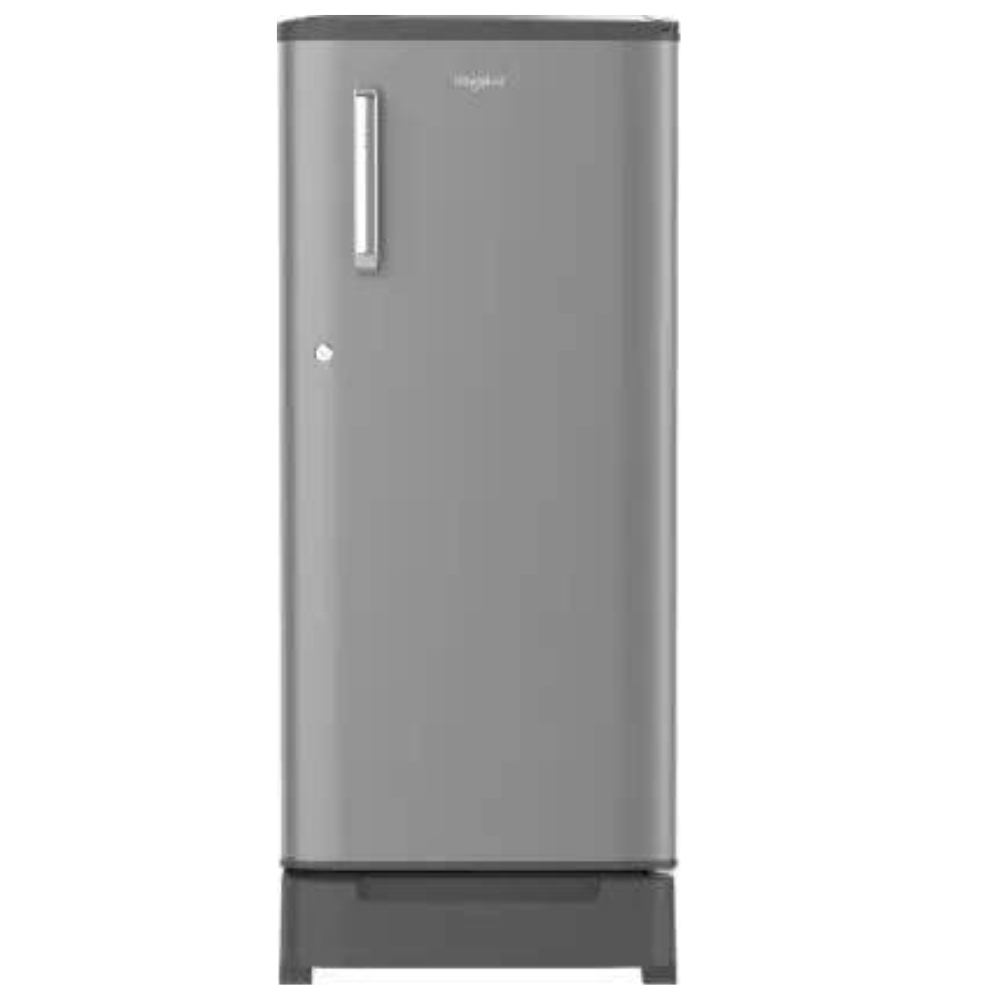 Whirlpool 205 IMPC PRM 2S TITAN STEEL-Z, 184 Ltrs 2 Star Inverter  Direct Cool Single Door Refrigerator, Titan Steel