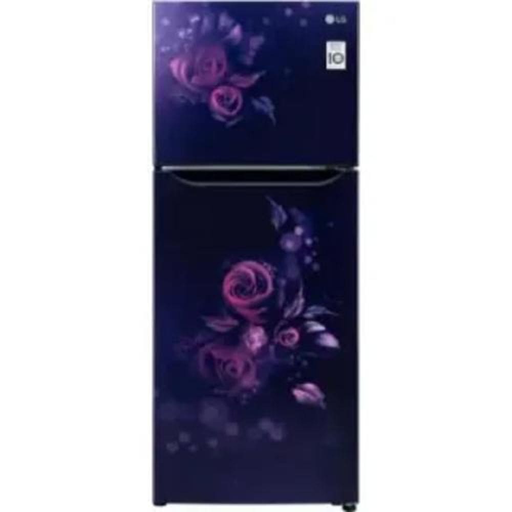 LG 242 Ltrs 2 Star, Inverter Frost Free, Double Door Refrigerator (GL-N292BBCY)