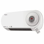 Warmex 1000&2000 Watts Wall Mount PTC Room Heater (Super Atom, White)