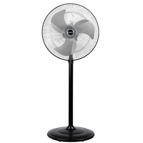 Havells V2 NEO BLK, 450mm 3 Blads Corded Electric Pedestal Fan High Speed Suitable for home Office & Restaurant (Blue Silver)