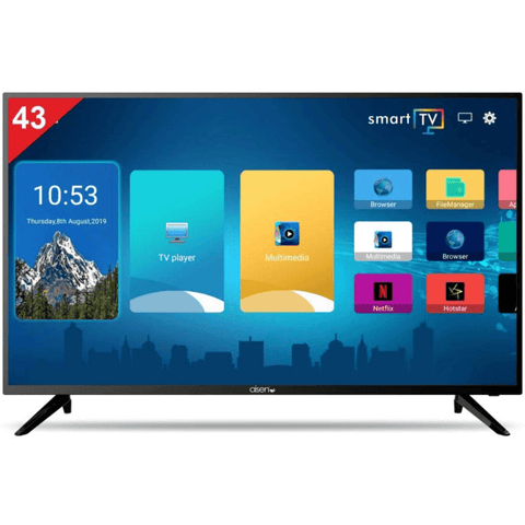 Aisen A43FDS964, 43 Inches 4K Ultra HD Ready Smart LED TV, Black